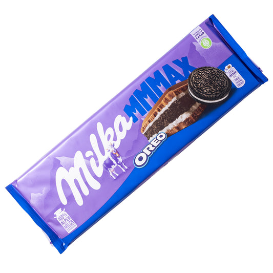 Milka MMMAX Oreo Alpine Milk Chocolate Bar, 10.5oz