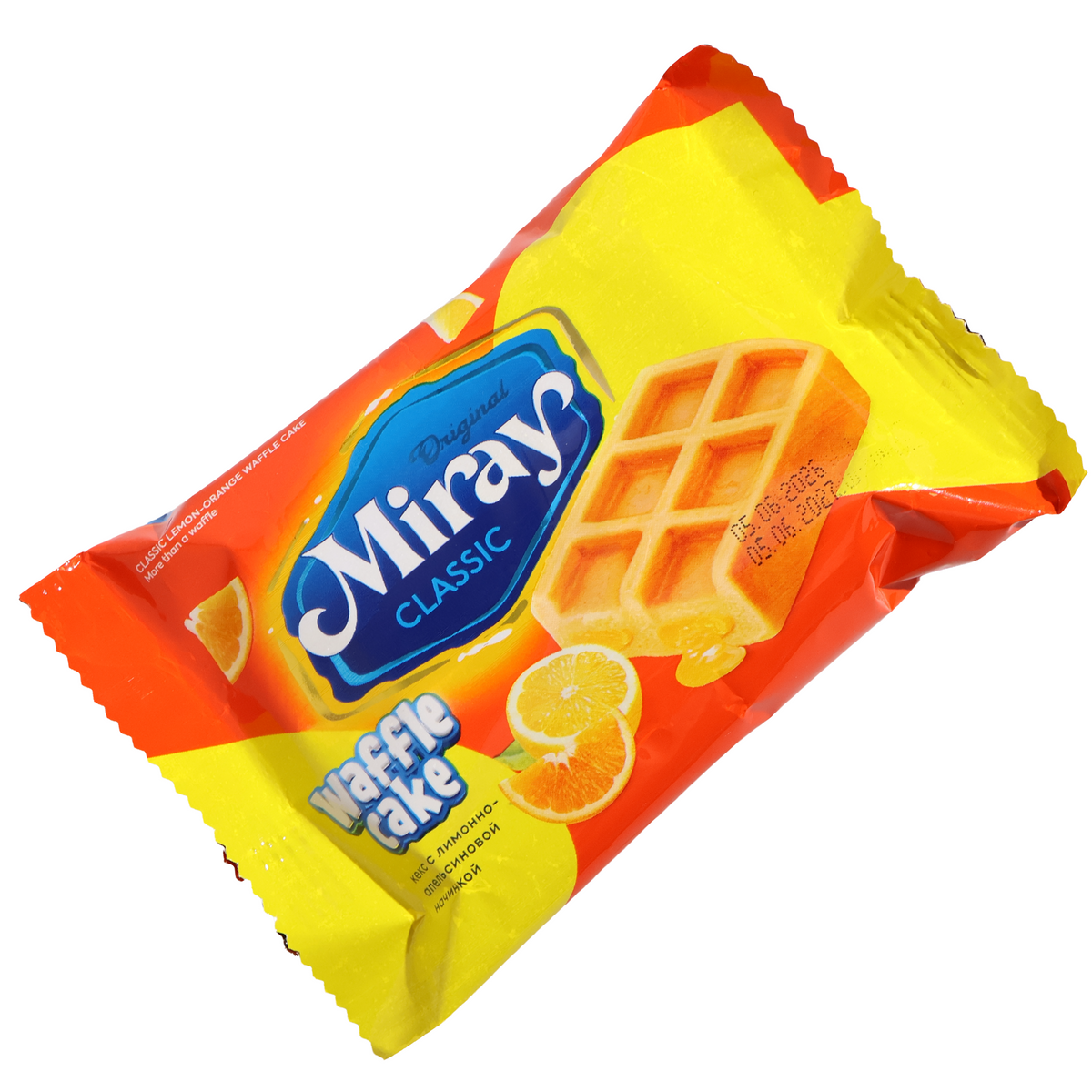 Miray Classic Lemon Orange Waffle Cake, 1.59oz