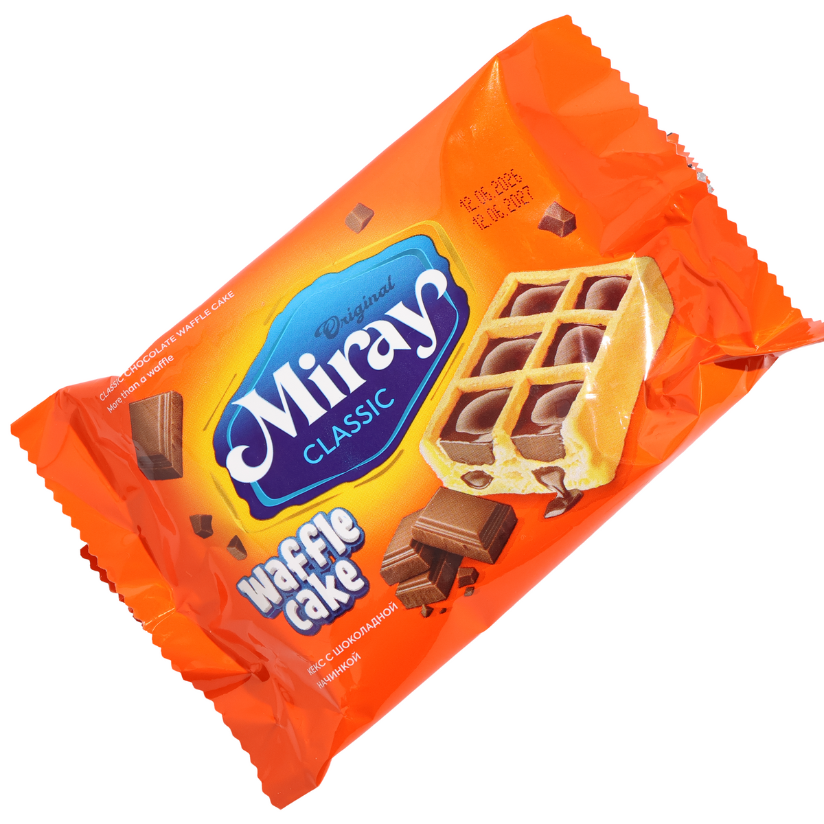 Miray Classic Waffle Cake with Chocolate Filling, 1.59oz