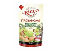 Mr. Ricco Mayonnaise Provençal Classico 67%, 800ml