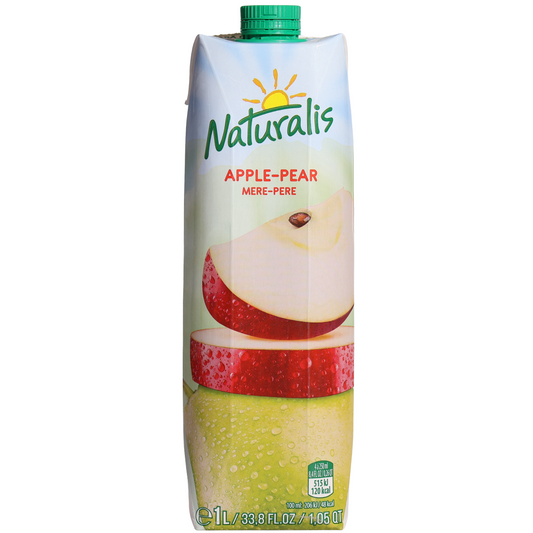 Naturalis Apple-Pear Nectar with Pulp, 33.8fl oz