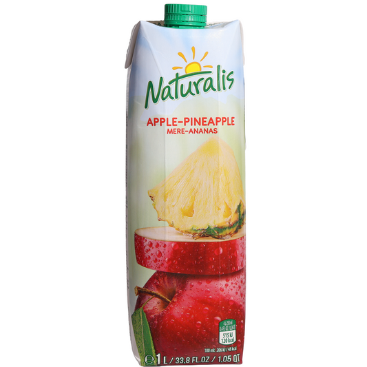 Naturalis Apple Pineapple Nectar, 33.8fl oz