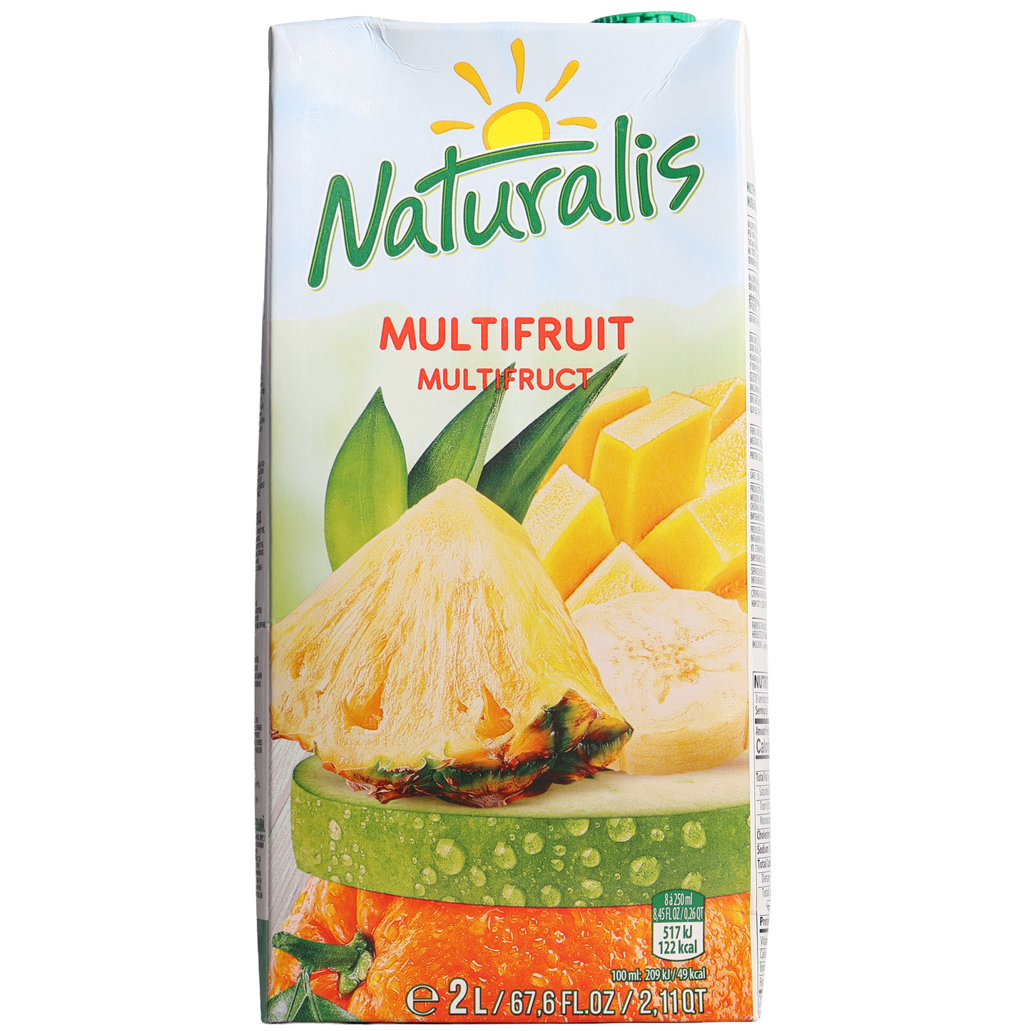 Naturalis Multifruit Nectar with Pulp, 67.6fl oz