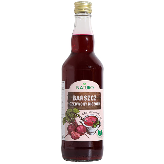 Naturo Fermented Red Borscht, 16.9fl oz