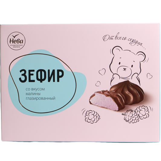 Neva Glazed Raspberry Zephyr Marshmallow, 6.52oz