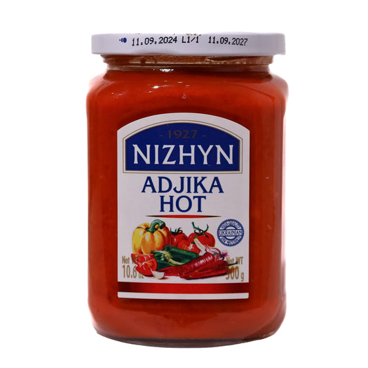 Nizhyn Adjika Hot Sauce, 10 oz