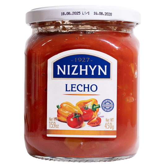 Nizhyn Lecho Pepper in Tomato Sauce, 15.9oz