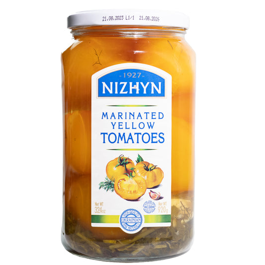 Nizhyn Marinated Yellow Tomatoes, 32.4oz