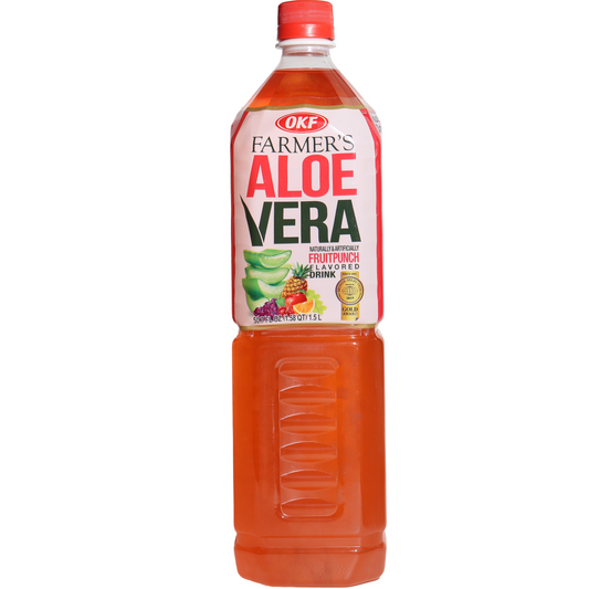 OKF Farmer’s Aloe Vera Fruit Punch Drink, 50.7fl oz