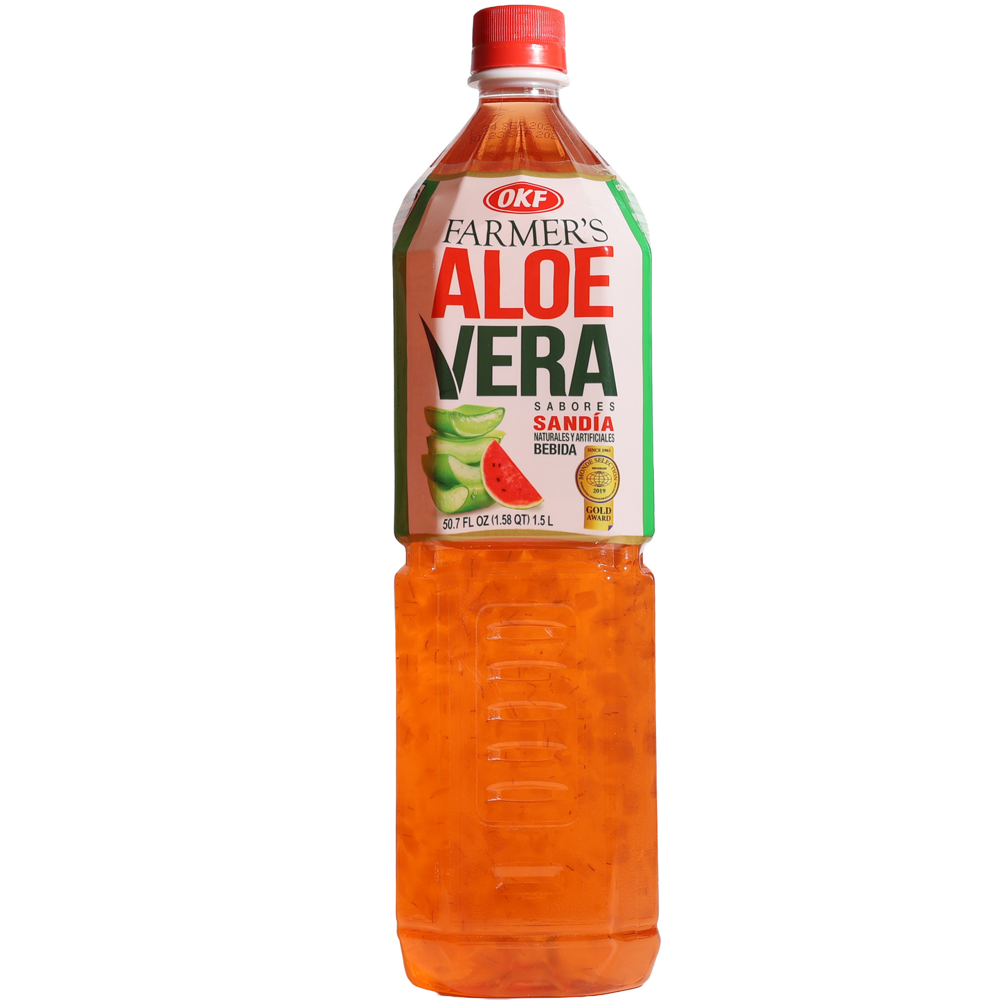 OKF Farmer’s Aloe Vera Watermelon Drink, 50.7fl oz