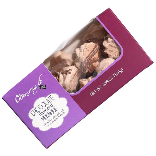 Ooomeringues Chocolate Flavored Meringue Cookies, 4.59 oz