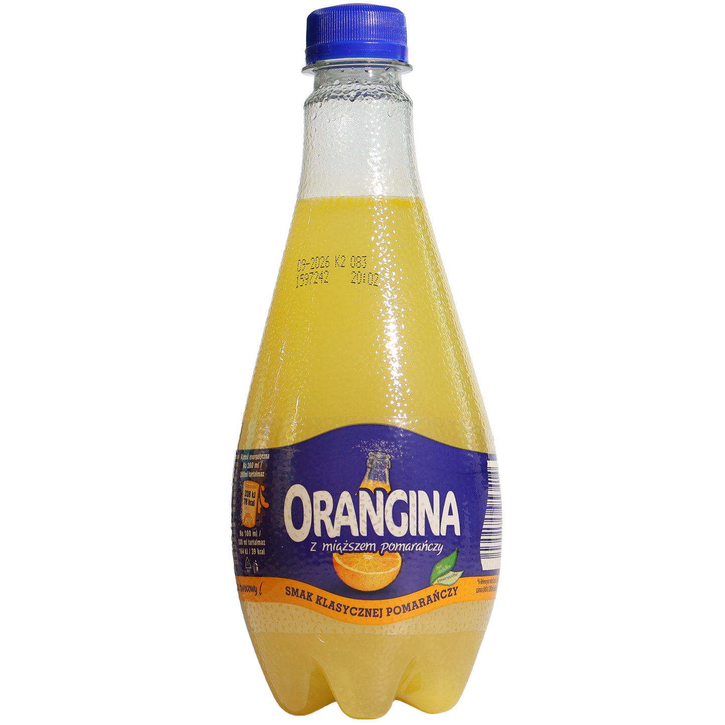 Orangina Orange Sparkling Drink with Pulp, 16.9fl oz