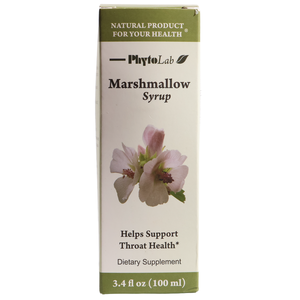PhytoLab Altea Marshmallow Root Syrup Dietary Supplement, 3.4fl oz