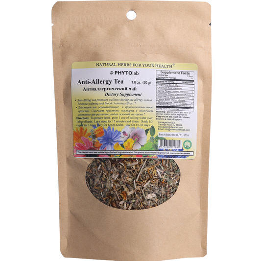 PhytoLab Anti-Allergy Tea Herbal Blend, 1.8oz