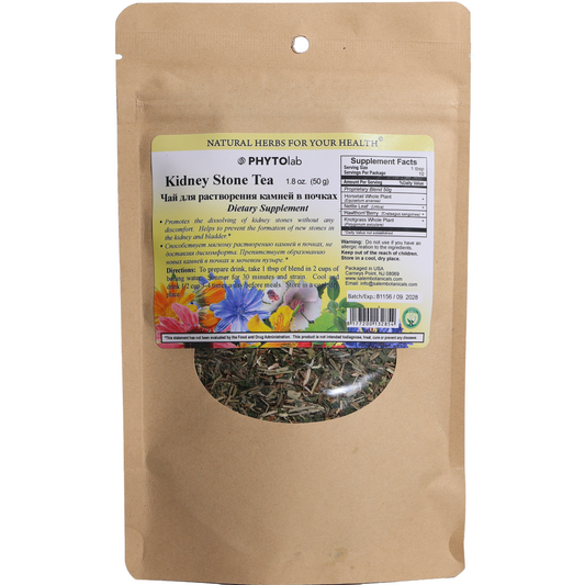 PhytoLab Kidney Stone Tea Herbal Blend, 1.8oz