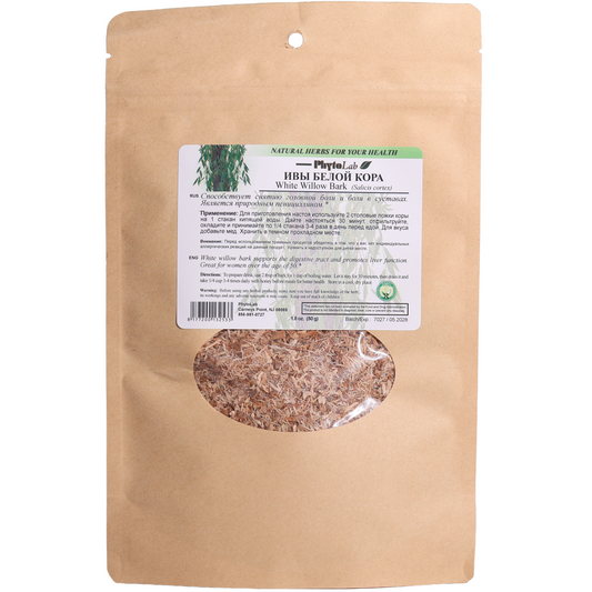 PhytoLab White Willow Bark Dried Herb, 1.8oz