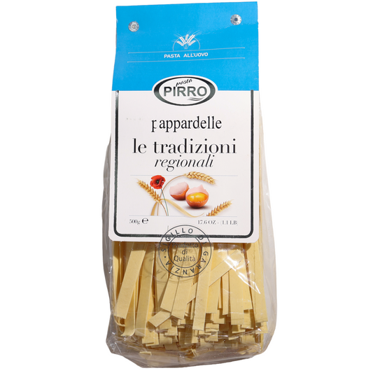 Pirro Pappardelle Egg Pasta, 17.6oz