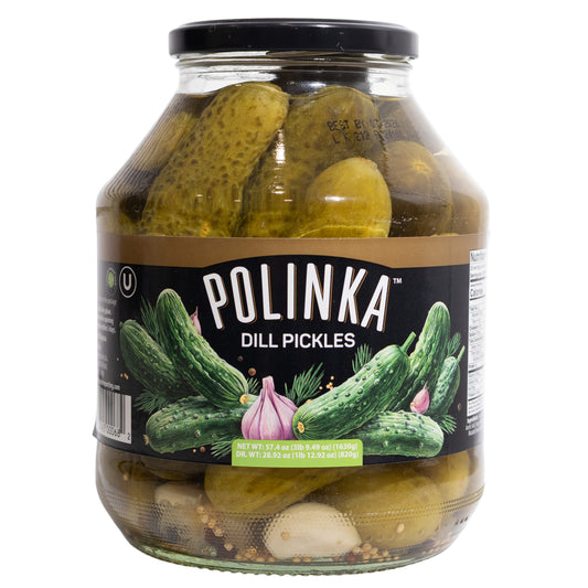 Polinka Dill Pickles, 57.4oz