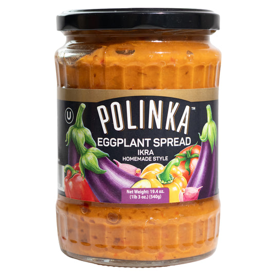 Polinka Eggplant Spread Ikra Homemade Style, 19.4oz