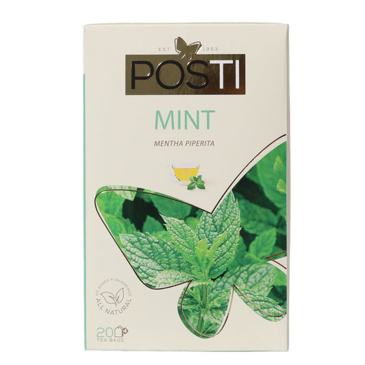 Posti Mint Peppermint Herbal, 20 Tea Bags