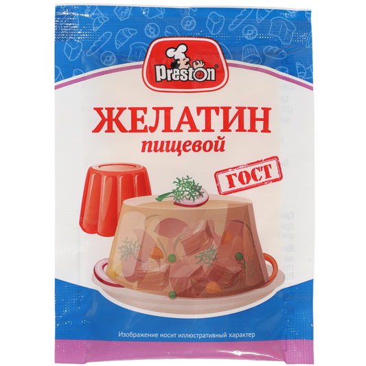 Preston Food Gelatin, 0.35oz