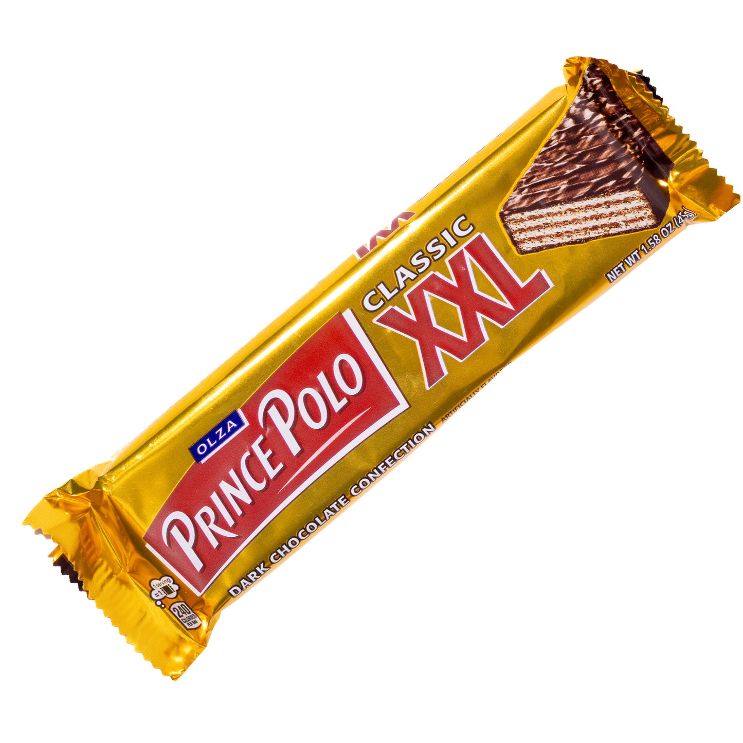 Prince Polo XXL Classic Dark Chocolate Wafer Bar, 1.58oz