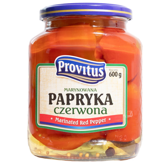 Provitus Marinated Red Pepper, 21.2oz