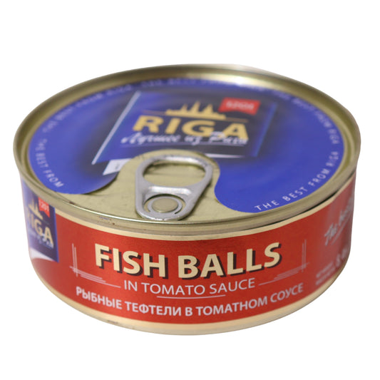 Riga Fish Balls in Tomato Sauce, 8.46oz