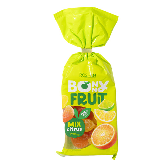 Желейные конфеты Bonny Fruit Citrus Mix, 7 унций