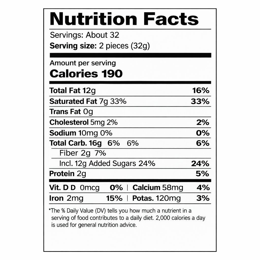 Конфеты Roshen Mont Blanc с шоколадом и кунжутом, 1кг