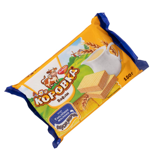 Rot Front Korovka Baked Milk Wafers with Fat Filling, 5.3oz