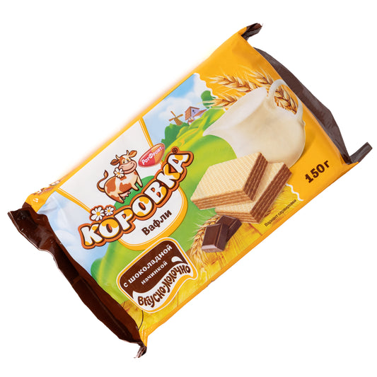 Rot Front Korovka Wafers with Chocolate Filling, 5.3oz