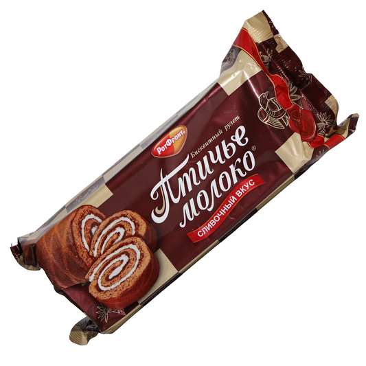 Rot Front Ptichye Moloko Creamy Biscuit Roll, 7.05oz