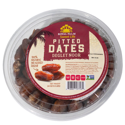 Royal Palm Sweet Life Pitted Deglet Noor Dates, 24oz
