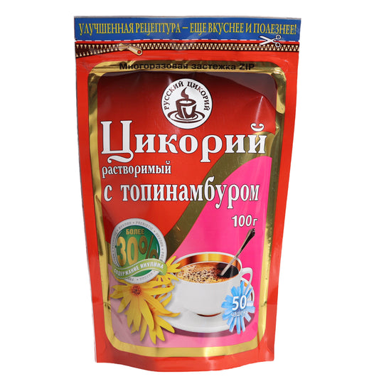 Russkiy Tsikoriy Soluble Chicory with Topinambur, 3.53oz