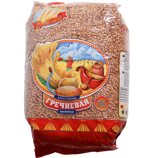 Russkoe Pole Buckwheat Groats, 52.91oz