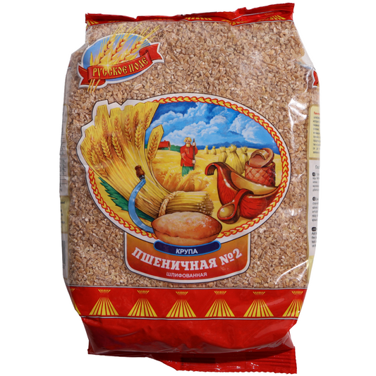 Russkoe Pole Wheat Groats No.2, 24.7oz