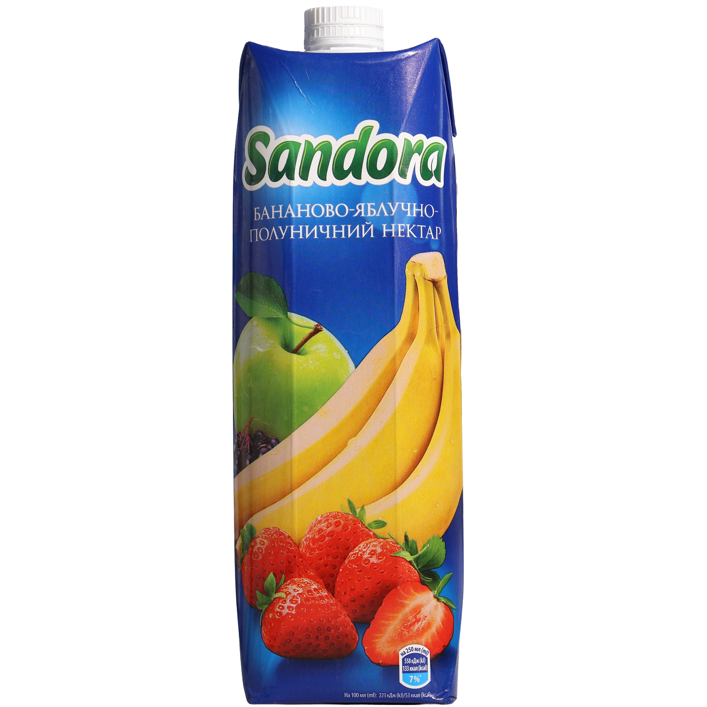 Sandora Banana Apple Strawberry Nectar w/ Pulp, 32.12fl oz
