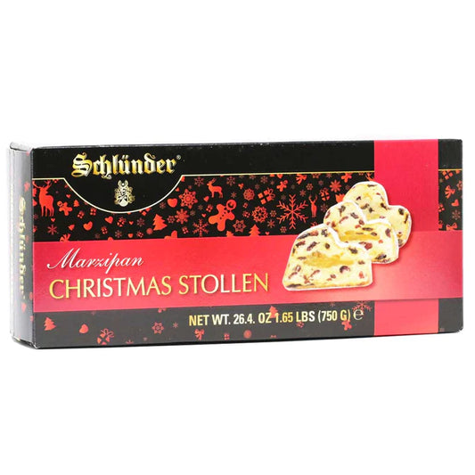 Box of Marzipan Christmas Stollen, 750g
