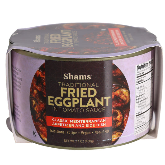 Shams Fried Eggplant in Tomato Sauce, 14oz