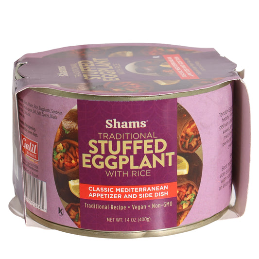 Shams Traditional Stuffed Eggplant with Rice, 14oz