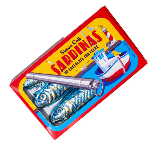 Simon Coll Sardinas Milk Chocolate Sardines, 0.85oz