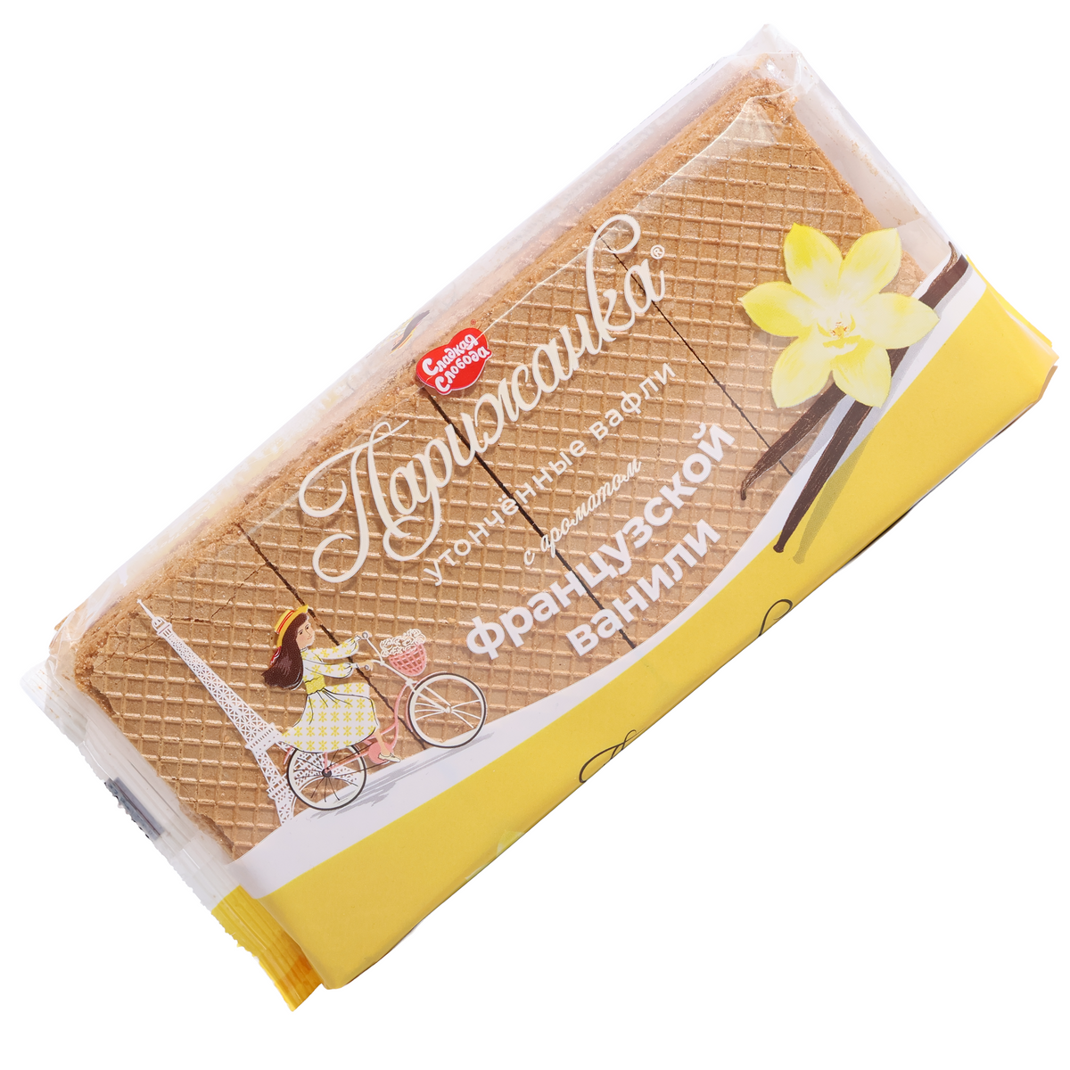 Sladkaya Sloboda Parizhanka French Vanilla Wafers, 7.40oz