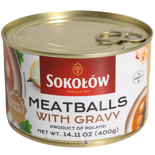 Sokolow Meatballs with Gravy, 14.11oz