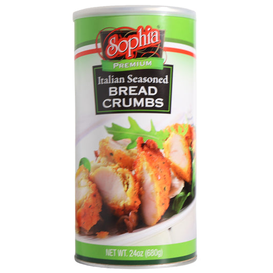 Sophia Italian Seasoned Bread Crumbs, 24oz