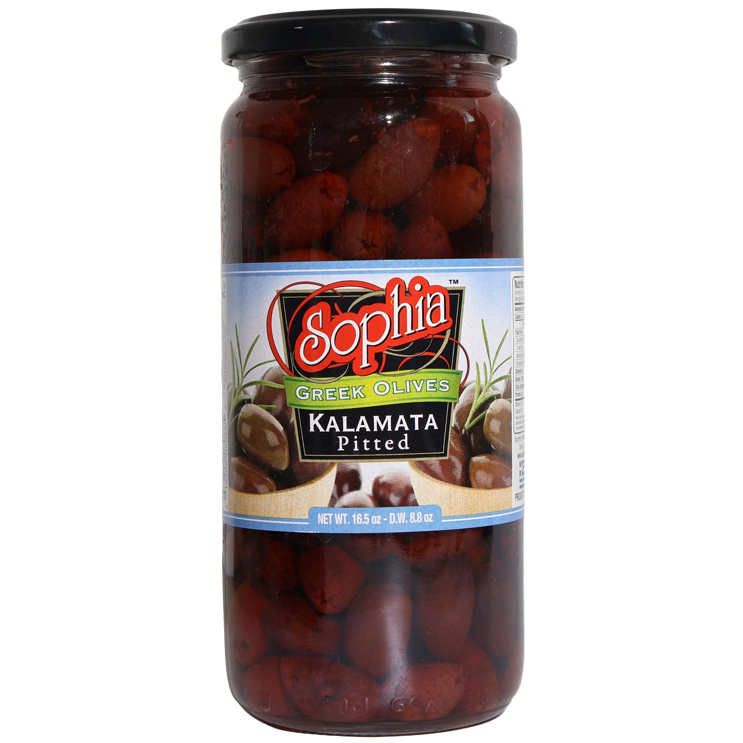 Sophia Kalamata Pitted Greek Olives, 16.5oz