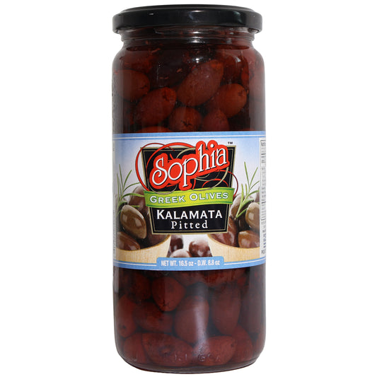 Sophia Kalamata Pitted Greek Olives, 16.5oz