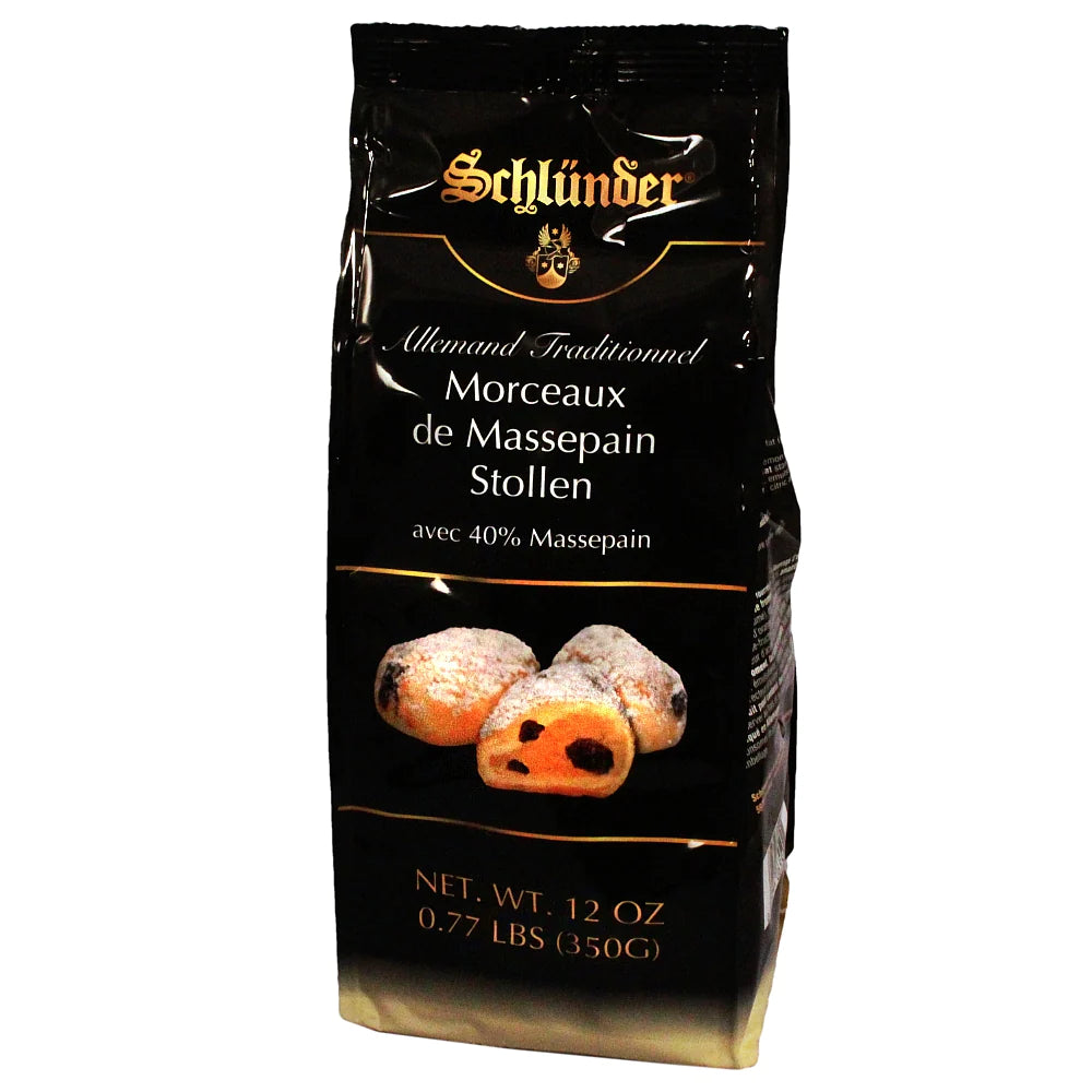 pack of Schlunder Marzipan Strollen Pieces, 350g