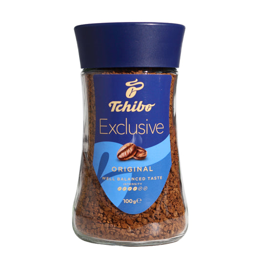 Tchibo Exclusive Original Freeze-Dried Instant Coffee, 3.5oz