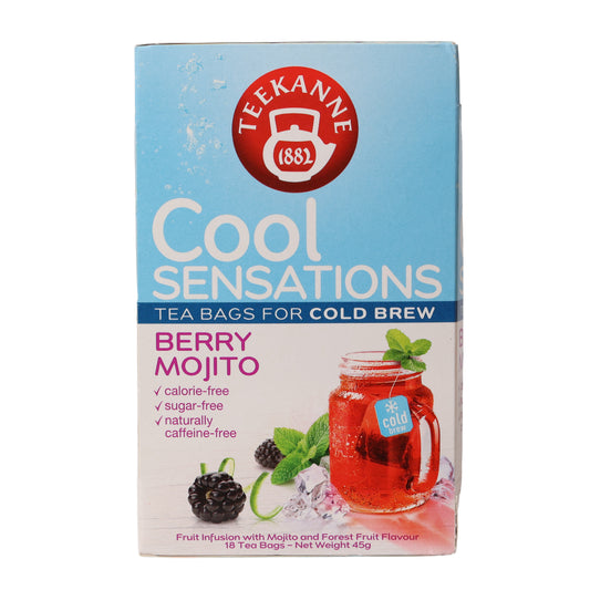 Teekanne Cool Sensations Berry Mojito Cold Brew, 18 Tea Bags